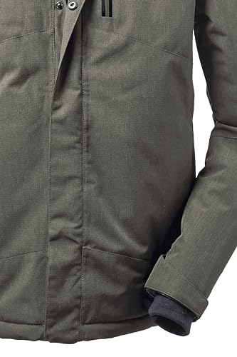 killtec Herren Funktionsjacke mit abzippbarer Kapuze KOW 161 MN JCKT, oliv, 3XL, 37589-000