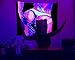QGHOT Black Light Hot Girl Wall Decor Blacklight Sexy Tapestry, Sexy Poster for Adults Room Naked Ass Sex Wall Tapestry Black Light Arse Posters for Bedroom Dorm Decor (59.1