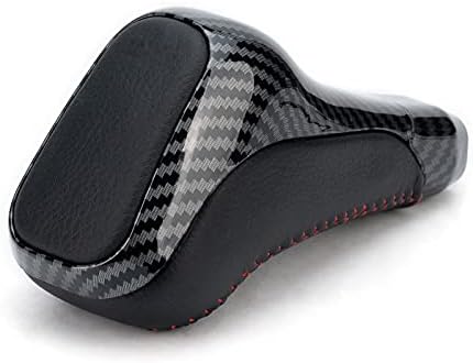 WEILEITE Gear Shift Knob Handle Assembly Compatible with Toyota 4Runner 2012-2021 Toyota Tundra 2014-2021 Replace PTR57-34141(Carbon Fiber)