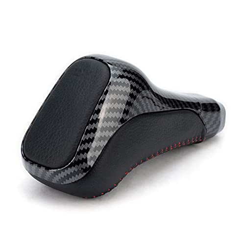 Weileite Gear Shift Knob Handle Assembly Compatible With Toyota 4Runner 2012-2021 Toyota Tundra 2014-2021 Replace Ptr57-34141(Carbon Fiber) #TOP2