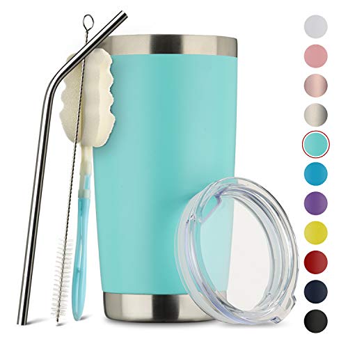 MUCHENGHY 20oz Tumbler Double Wall Stainless Steel Vacuum Insulated Travel Mug with Lid