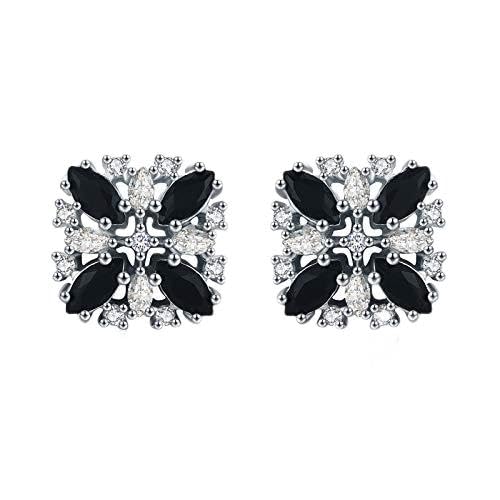 Boucles d'oreilles argent 925 idéales pour le bureau ou une soirée chic