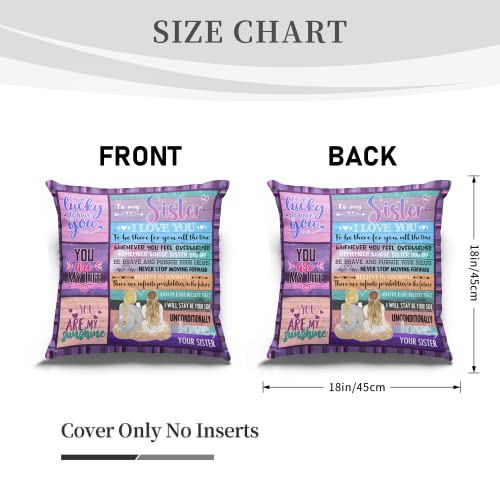 16Th Birthday Decorations For Girls, 16-Year-Old Girl Birthday Gift Ideas For Daughter, Her, Friend, Sister, Bestie, To My Daughter Gifts Throw Pillow Covers, 18X18 Inch #TOP1