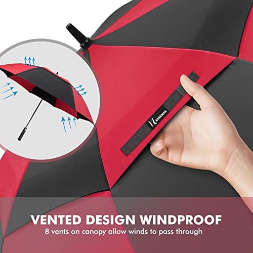 Image of NINEMAX Golf Umbrella, 51 /54 /62 /68 Inch Large Windproof Umbrella for Rain