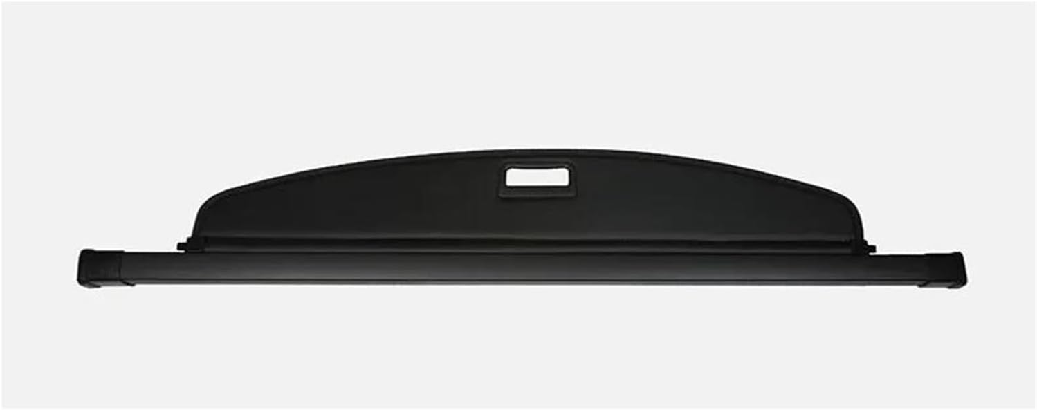 Car Retractable Rear Trunk Parcel Shelf Rear Trunk Cargo Cover Shield Shade Curtain Partition Board Privacy Blinds Security Accessories For Chevy For Equinox 2017-2023 Car Parcel Shelf(Black)