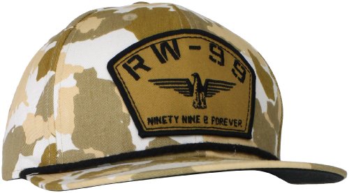 Rocawear Men's Short Sleeve ROC Military Patch Hat, Camo, One Size