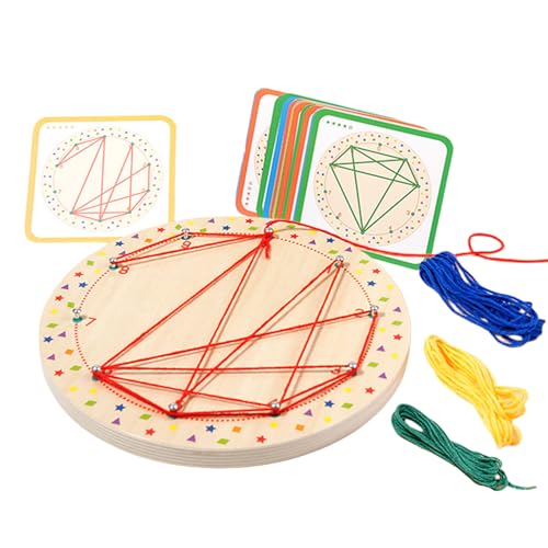 Planches de jeu pour en bois mathématiques avec 20 cartes d'apprentissage pour école