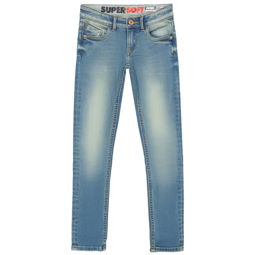 Jeans Vingino Amiche en denim pour fille de 7 ans couleur mi-bleue