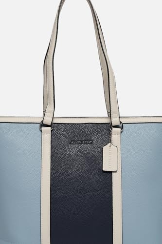 Image of Allen Solly Women's Spacious Work Tote Handbag | Vegan Leather | Textured Finish | Lightweight & Durable | Everyday Use