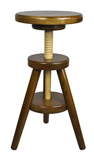 Magnetic Mobel® Hocker Massiv Schemel Stuhl Sitzmöbel Buche Drehhocker...