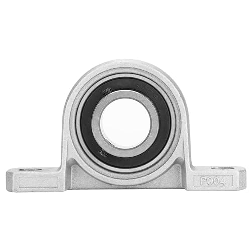 Nurnesy Pillow Block Bearing 20mm Pillow Block Bearings Flange Bore Auto Self Adjust Center Mounted Support