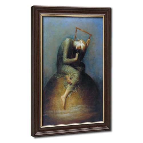 Toile George Frederic Watts Hope cadre suspendre deco murale