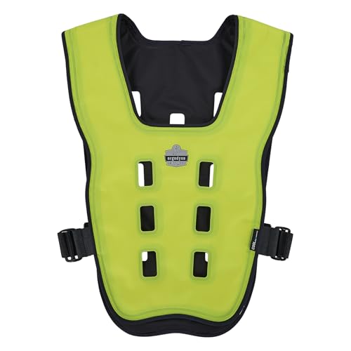 Ergodyne Chill-Its 6684 Evaporative Cooling Vest Drip Free Cooling Adjustable Personalized Fit Easy Activation