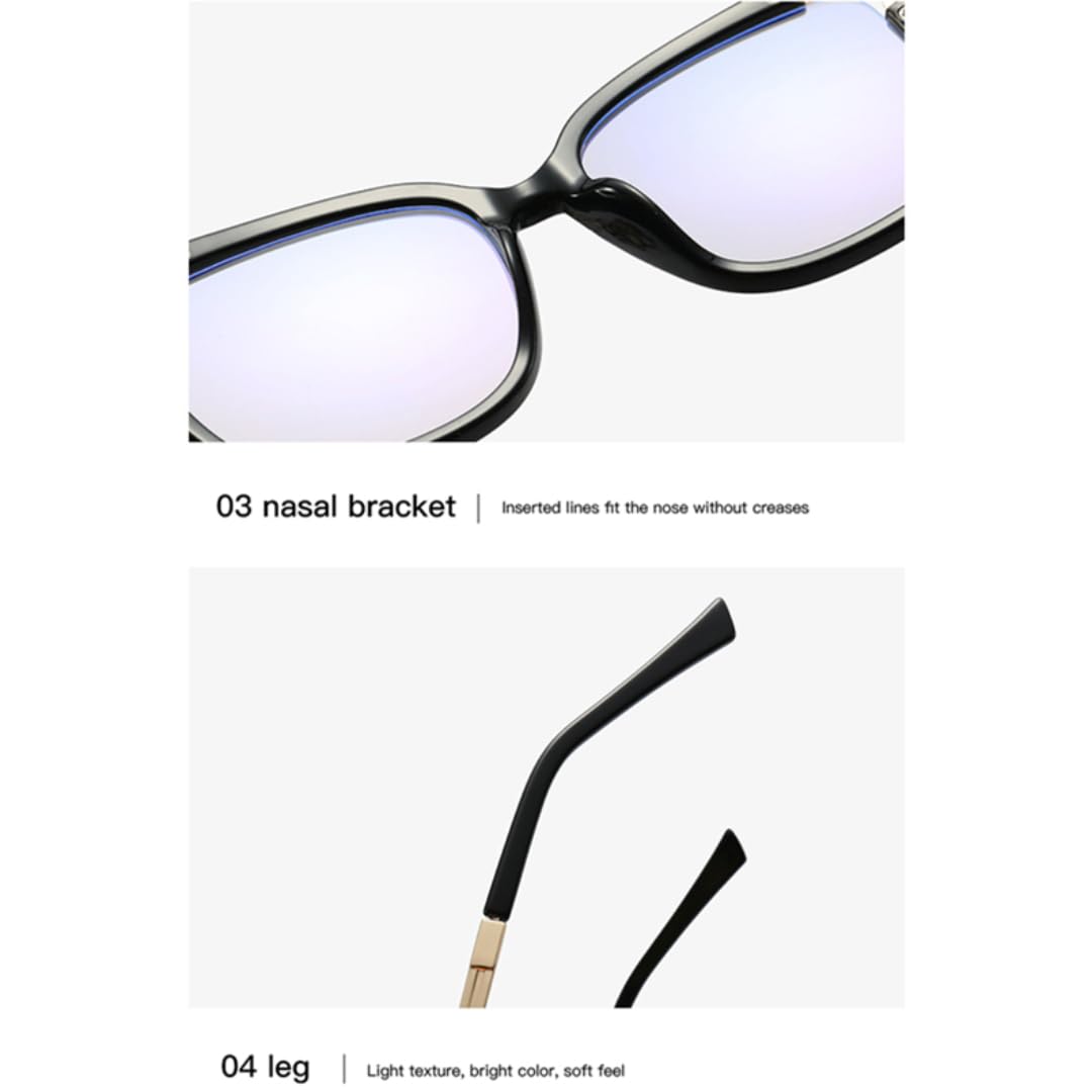 Modne damskie okulary korekcyjne z pełną oprawką, kocie oko, UV400
