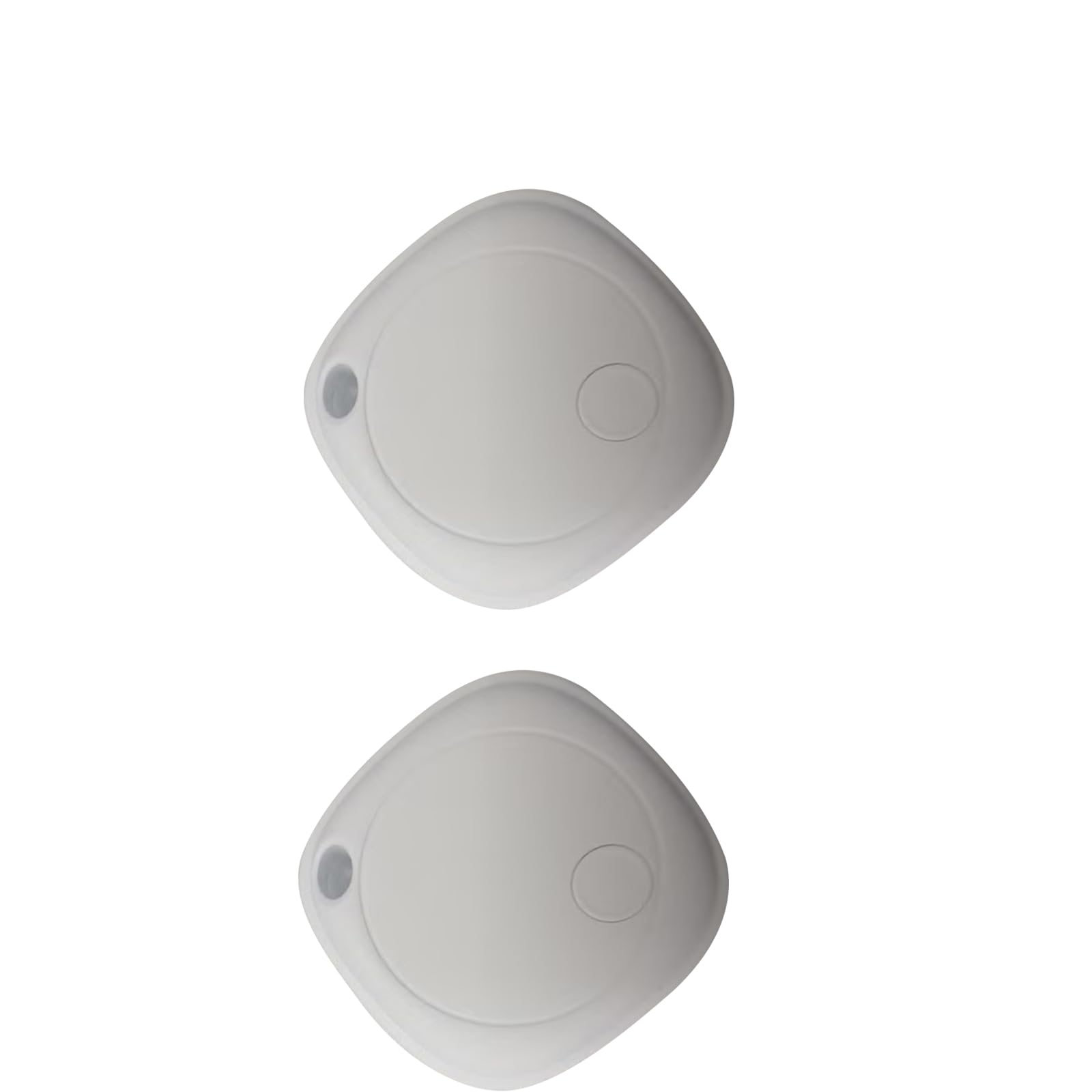 Air Tags 2-Pack, Smart Tag Works with Find My App (iOS Only), Key Finder, Luggage Tracker, 2 White