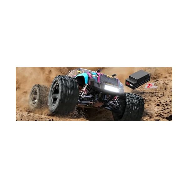 Amewi 22627 Hyper GO Monstertruck brushless 45km/h 4WD 1:16 RTR blau/weiÃ – Bild 3