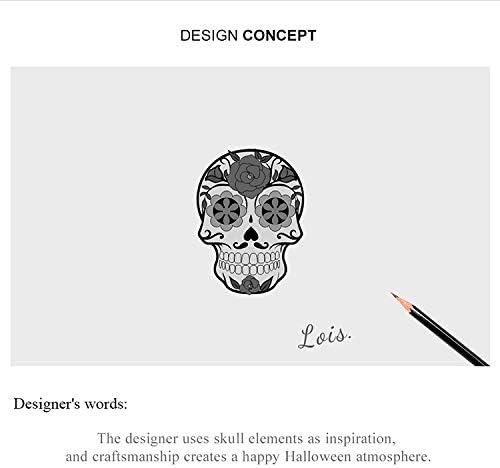 Halloween Ghost Charm Skull Bead 925 Sterling Silver for Pandora Style Bracelet,for Halloween (Colorful Skull Charm) - Image 9