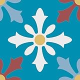 zementfliesen bad Herstellung: Handarbeit in Marokko