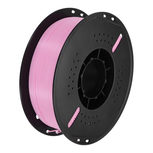 sourcing map PETG 3D Printer Filament, 1.75mm 1KG High Precision Moistureproof Superior Toughness Glossy Filament Pink f