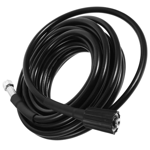 TOYANDONA Manguera de Alta Presión para Hidrolavadora de Agua Fría 8 M Conexión M22 Extensión Resistente para Limpieza Exterior y Doméstica