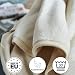Ibena Fano Sofaschoner 100x200 cm – Sofaschutz wollweiß Creme, toller Couchschoner aus hochwertiger Baumwollmischung, kuschelweich und pflegeleicht