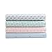 Laura Ashley - Queen Sheets, Cotton Percale Bedding Set, Lightweight & Breathable Home Decor (Francesca Blue, Queen)