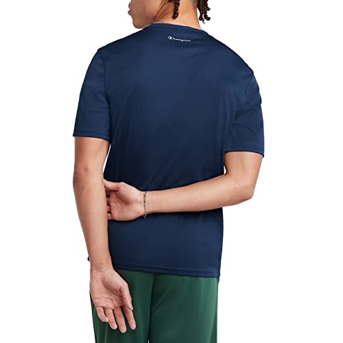 Champion Men's Athletic Short Sleeve T-Shirt, Standard Fit, Moisture Wicking, Anti Odor, Available in Regular and Big & Tall2