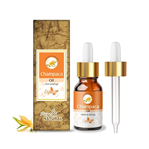 Image of Crysalis Champaca Oil 15 ml (0.51 fl oz) - Exotic Floral Aromatic Oil for Skincare, Haircare, DIY Formulations, Soaps & Cream Blends