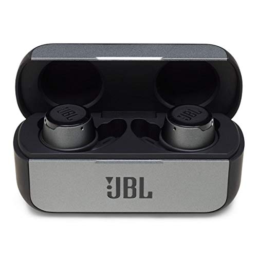 Image of JBL REFLECT FLOW - True Wireless Earbuds, bluetooth sport headphones with microphone, Waterproof, up to 30 hours battery, charging case and quick charge (black)
