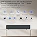 Sound Bar – 50W, Sound Bar for Smart TV, Sound Bar with Bluetooth 5.0, Optical/AUX Connectivity, Remote Control, Wall-Mountable Home Theater Audio, Compatible with TV, PC, and Phone