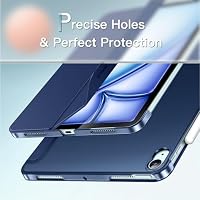 JETech Hülle für iPad Air 11" M4/M3/M2 & Air 5/4 10,9", Tief Navy – Ansicht 3