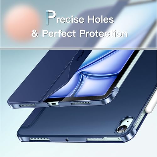 Image of JETech Case for iPad Air 11 inch M4 /M3 /M2 & Air 5 /4 10.9 inch, Deep Navy
