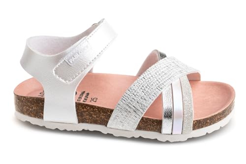 Sandales Pablosky Fille Bio 439804 chaussures d'été en cuir pour enfant