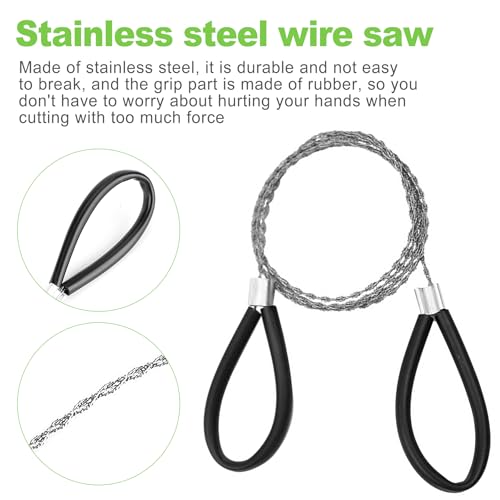 CeroDimo 4-Pack Wire Saw