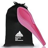Female Urination Device – Reusable Portable Women Urinal Lets You Pee Standing Up – No More Worries Using Public Restrooms – Perfect for Outdoor Activities, Travel, Festivals, Camping – Travel Bag