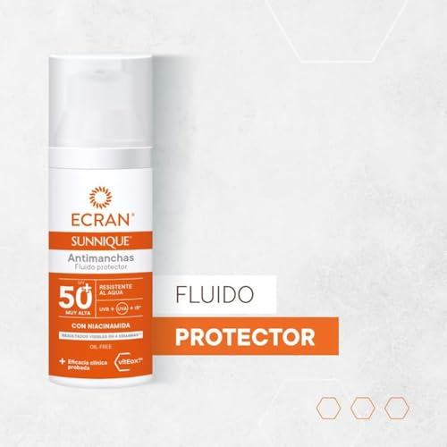 Ecran Sunnique Antimanchas Facial Spf50+ 50 Ml