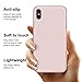 Anuck for iPhone Xs Max Case, Soft Silicone Gel Rubber Bumper Case Anti-Scratch Microfiber Lining Hard Shell Shockproof Full-Body Protective Case Cover for iPhone Xs Max 6.5