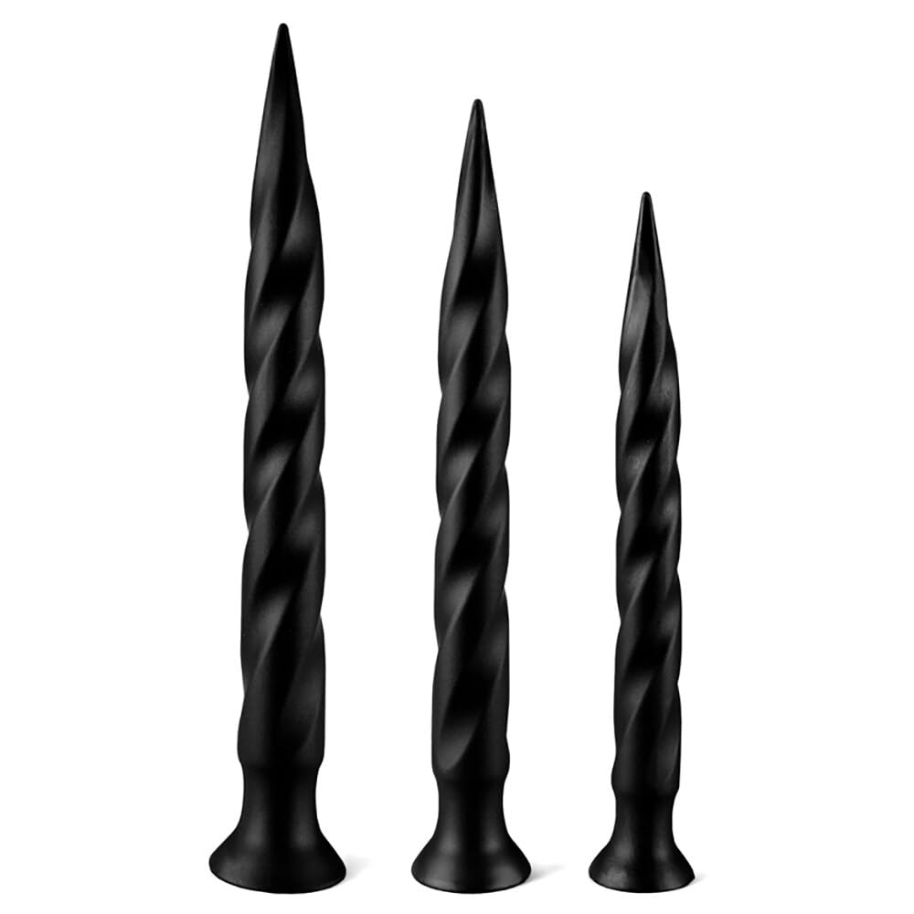 Plug anale Silicone liquido Plug anale di lunghezza eccessiva Dildo Prodotti del sesso Giocattoli del sesso anale morbido Butt plug lungo dell'ano