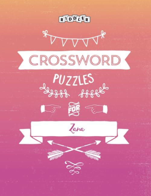 Crossword Puzzles for Zana