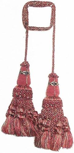 Chair Tie 24" (Pack of 6) Jhalar Burgundy