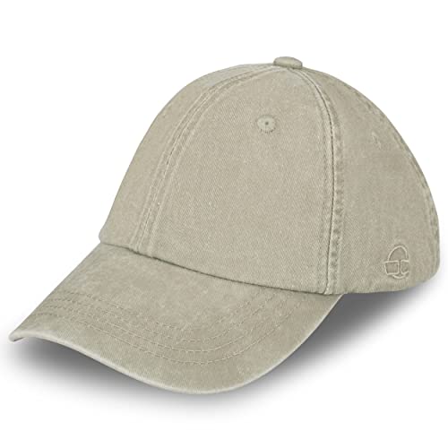 Johnny Urban Casquette de Baseball Femmes & Hommes Beige - Dave - Casquettes Stylées et Ajustables - Taille Unique Unisex