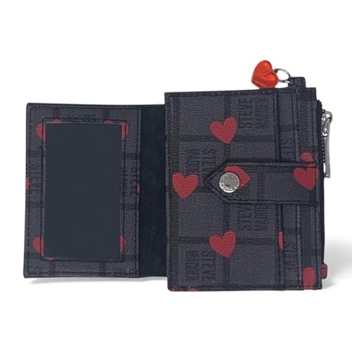 Image of Steve Madden BHayden Wallet (Black /Red Heart, One Size)
