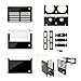 Adjustable Sump Baffle Kit - Refugium Kit for 20 Gallon Long Tank - Reef Aquarium - Saltwater Aquarium Filter System- Protein Skimmer Sump