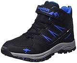 ROOStex, KangaGrip KangaROOS K-XT Mura Ev RTX, Zapatos para Senderismo Unisex Adulto, Jet Black Sky, 35 EU