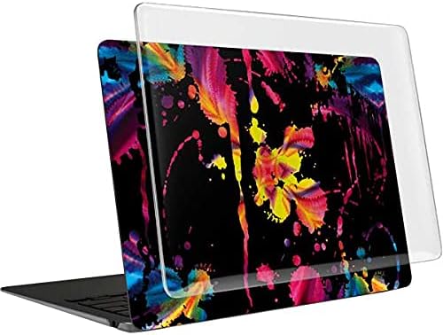 Skinit Case + Skin Compatible with MacBook Air 13in (2020) Originally Designed Chromatic Splatter Black Design