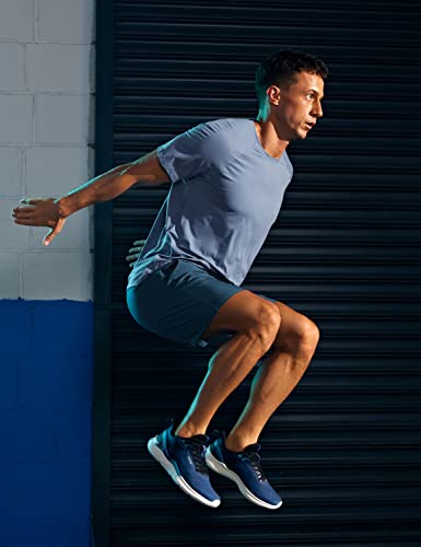 Image of CRZ YOGA Linerless Workout Shorts 7'' | Lightweight, Quick Dry, Running, Pockets, for Men