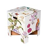 GARANTIE DE SATISFACTION À 100 % : nous sommes sûrs qu'après avoir utilisé votre nouveau tabouret en carton ondulé innovant, vous serez étonné de voir comment il fonctionne pour vous avec amour absolu. Notre service client de première classe de Dutch Design Brand veut que vous soyez satisfait de votre achat. La chaise est livrée avec notre garantie de satisfaction à 100 %. Obtenez votre et plus encore pour vos amis et votre famille dès aujourd'hui