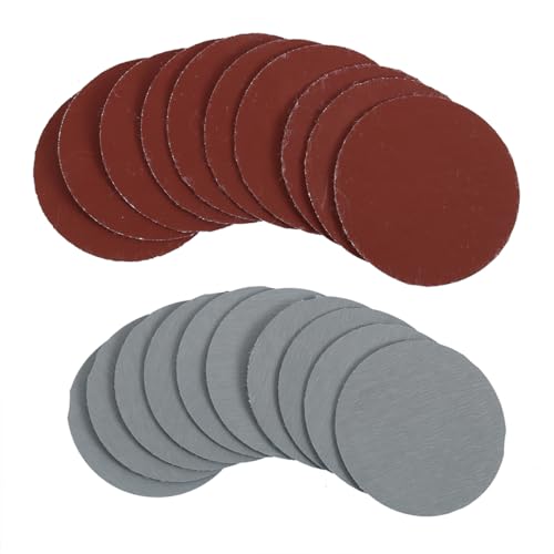HSHGZSR 100 pcs 2Inch Sanding Discs Pad 80-3000 Grit Sandpapers with 1/4