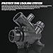 Bomunik Water Pump + Thermostat 4-piece set For Range Rover 2013-2022 L319 L462 L560 L322 L405 L320 L494 L663 3.0 5.0 V8 P340 SCV6 SCV8 P525 V8 4x4 Replacement # LR097165, LR028136, LR035124, LR018273