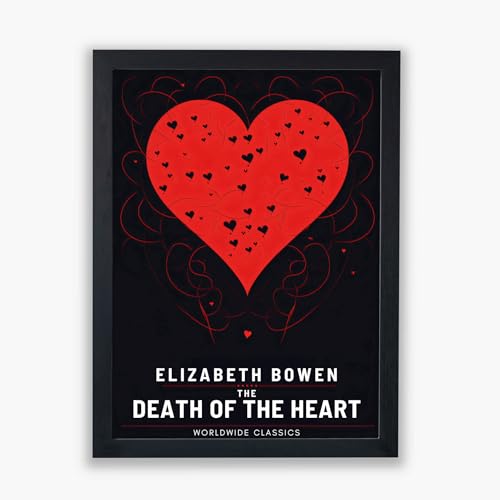 Collection de livres classiques : décorez votre coin lecture avec le poster The Death of the Heart